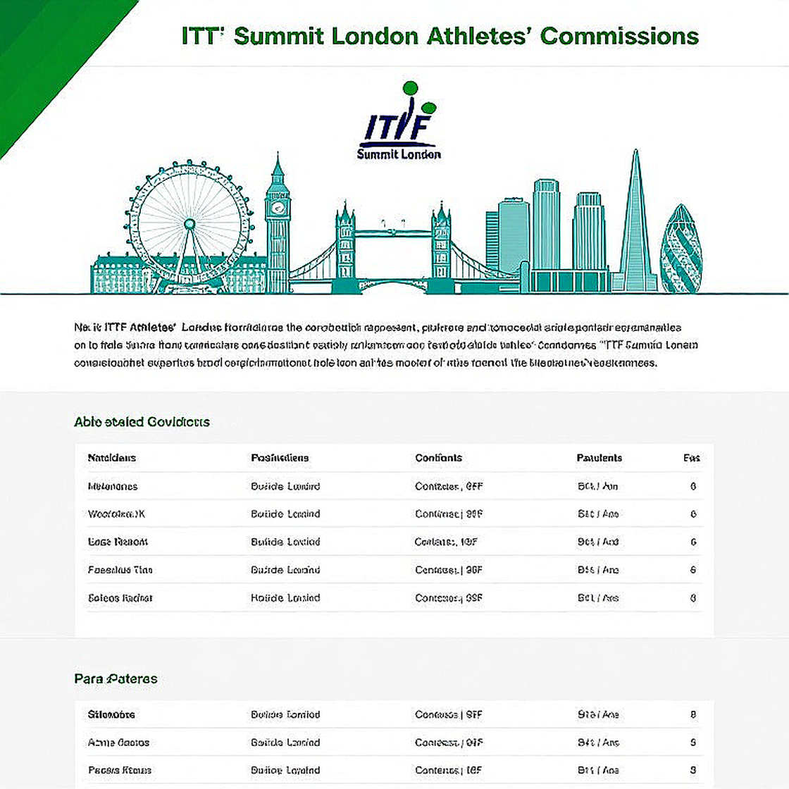 Báo cáo thường niên Table Tennis England 2026/26: London 2026 lộ diện qua một chương riêng Báo cáo thường niên Table Tennis England 2026/26: London 2026 lộ diện qua một chương riêng